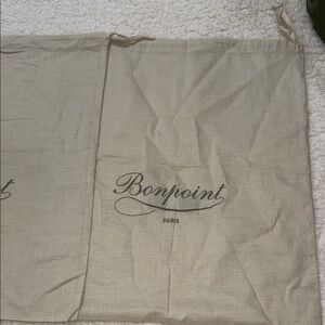 Bonpoint Paris Beige Dust Bag